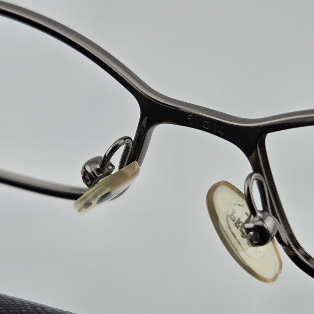 Prada VPR 58L Eyeglasses - FRAME ONLY - 5AV-1O1 Gunmetal Plum Italy 51-14-135 - Picture 7 of 16